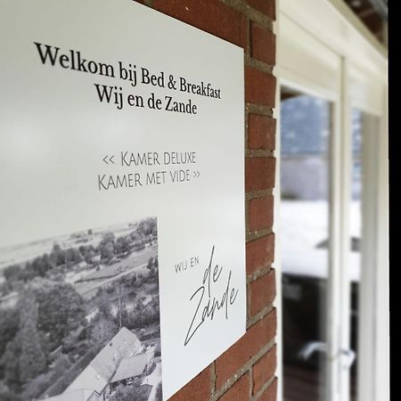 Bed And Breakfast 'Wij En De Zande' - Kamer Met Vide Kamperveen Dış mekan fotoğraf